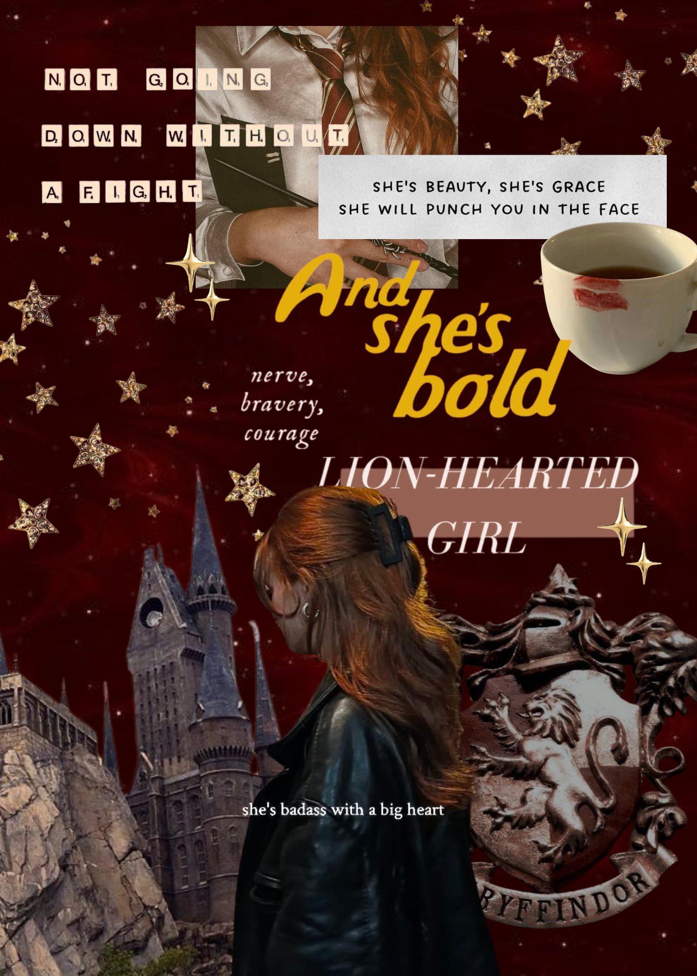 Maroon magic house kindle insert