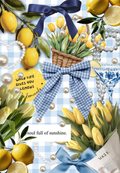 Lemons and Tulips Kindle Insert