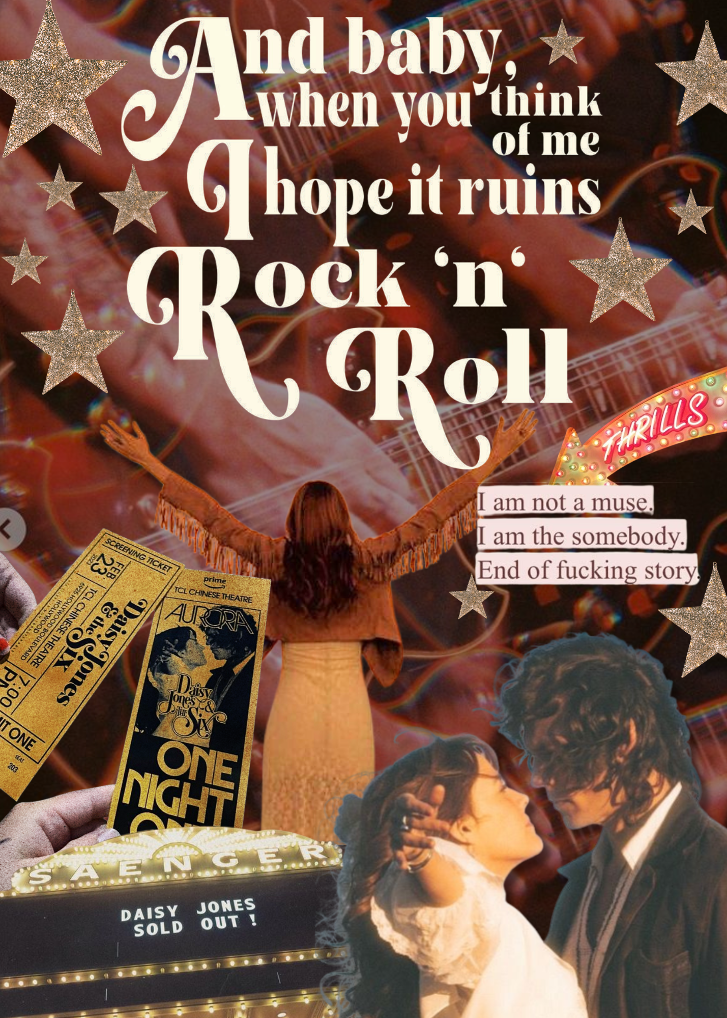 Daisy Jones Inspired Kindle Insert
